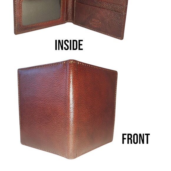 Genuine Leather Passport Holder - Picture 2 of 2